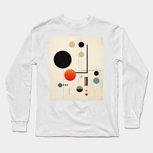 Bauhaus graphic Long Sleeve T-Shirt